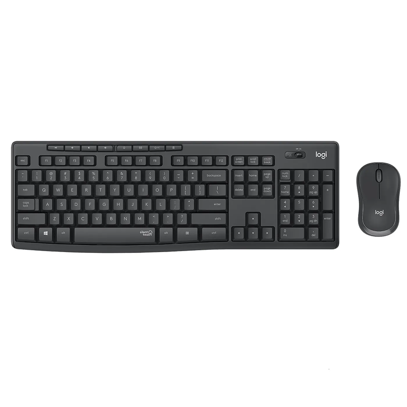 [060454] [MK295-BLACK/GREY] Logitech - Combo Teclado y Mouse Inalambrico [Español] [Negro/Gris]