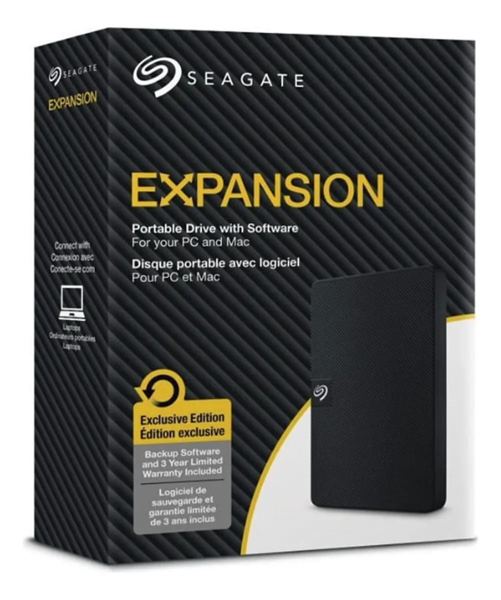 [060477] [STKM4000400] Seagate - Disco Duro Externo Expansion 4Tb Portatil V2
