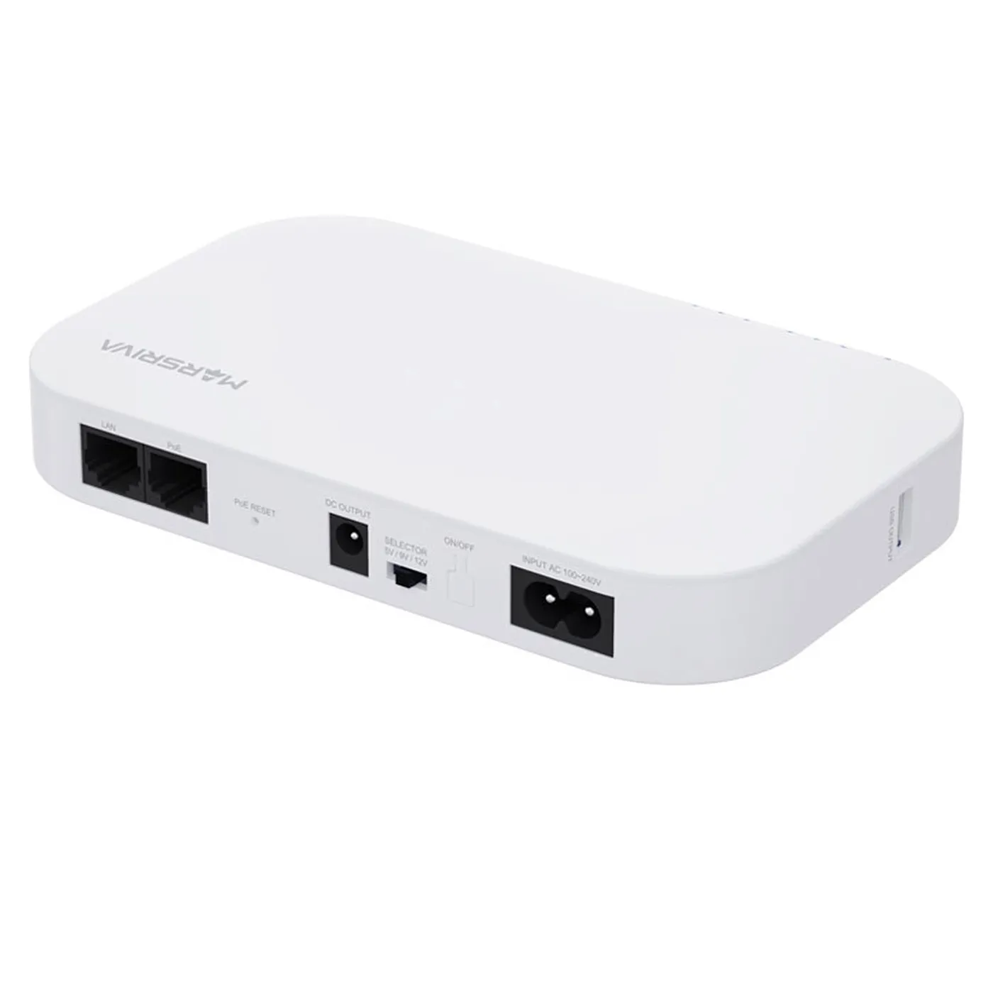 [060494] [KP2] Marsriva - Mini UPS 10.000Mah 18W 3 Puertos DC 5V/9V/12V y POE [24V]