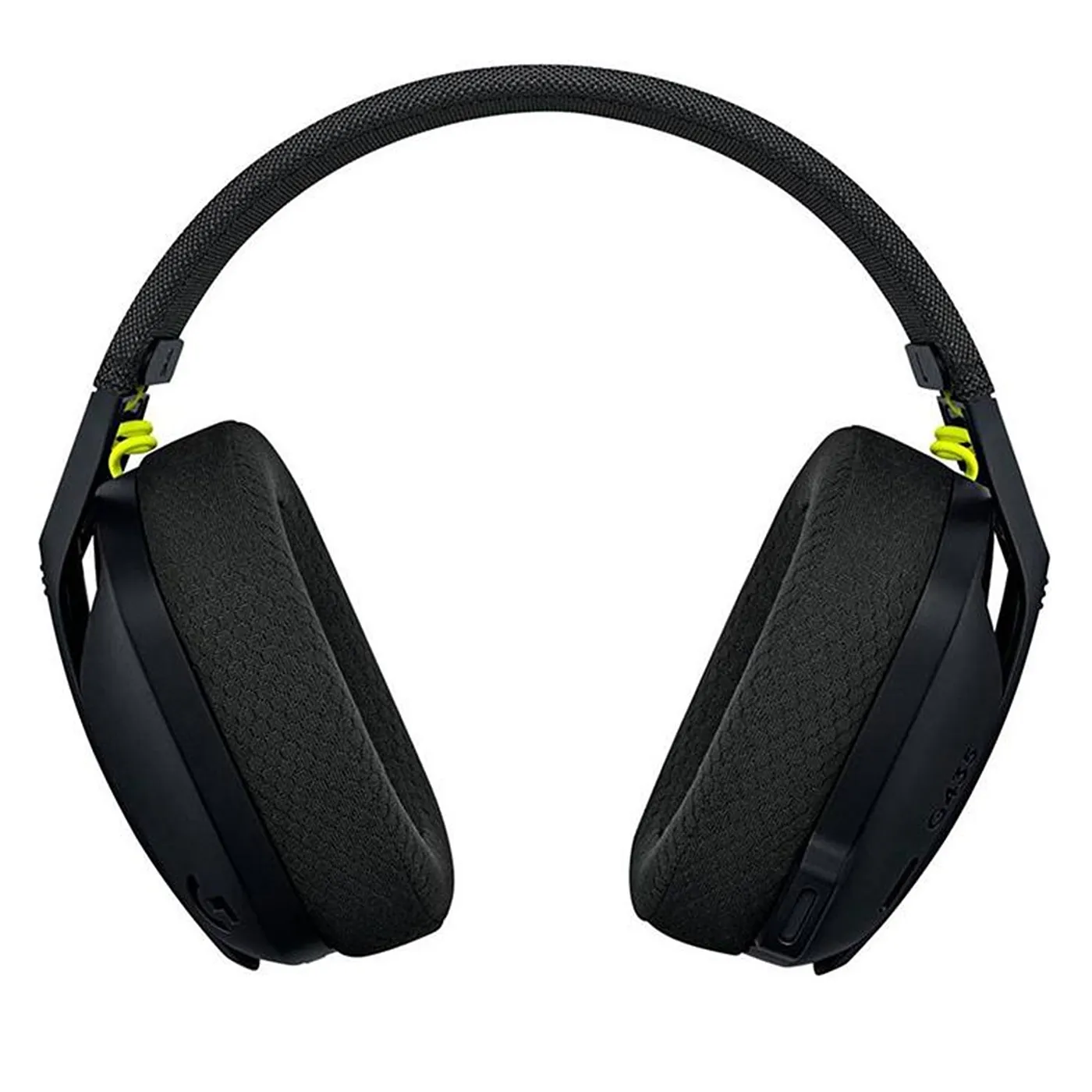 [060507] [G435] Logitech - Audifonos Inalámbricos con micrófono LIGHTSPEED Negro y Amarillo Gaming 981-001049