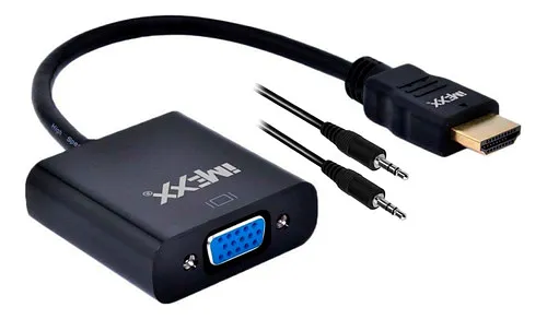 [060347] [IME-10470] Imexx - Convertidor de Video HDMI Macho a VGA Hembra