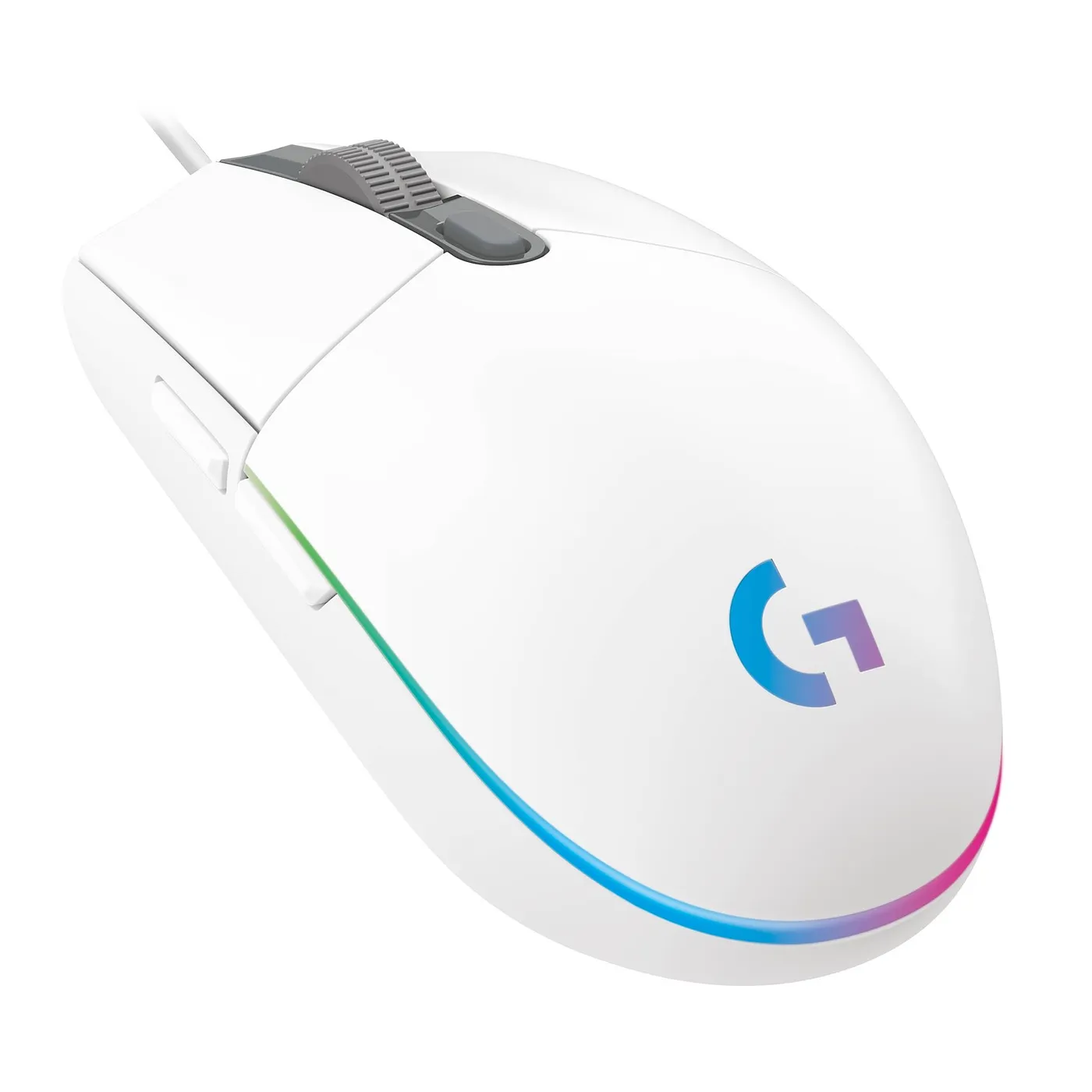 [060368] [G203-WHITE] Logitech - Mouse Alambrico USB Programable RGB Gaming [Blanco]