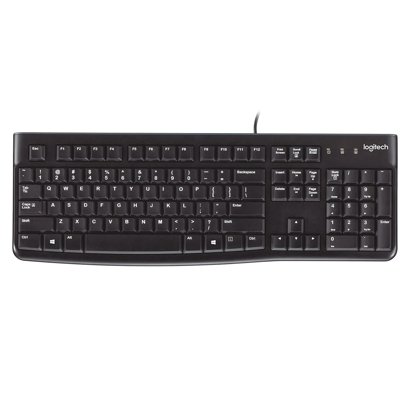 [060372] [K120-BLACK] Logitech - Teclado Alambrico Estándard USB [Español] [Negro]