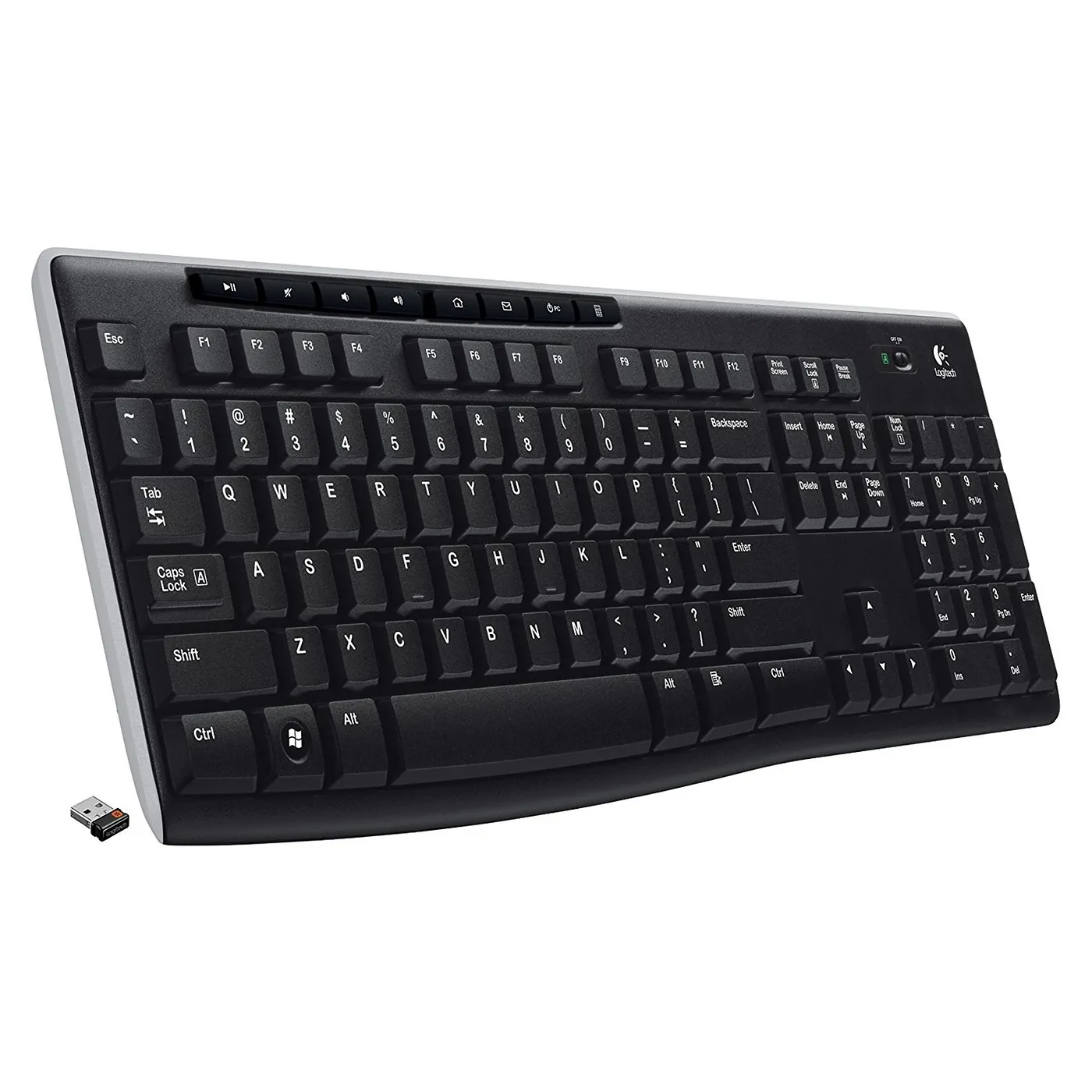 [060373] [K270-BLACK] Logitech - Teclado Inalambrico Normal [Español] [Negro]