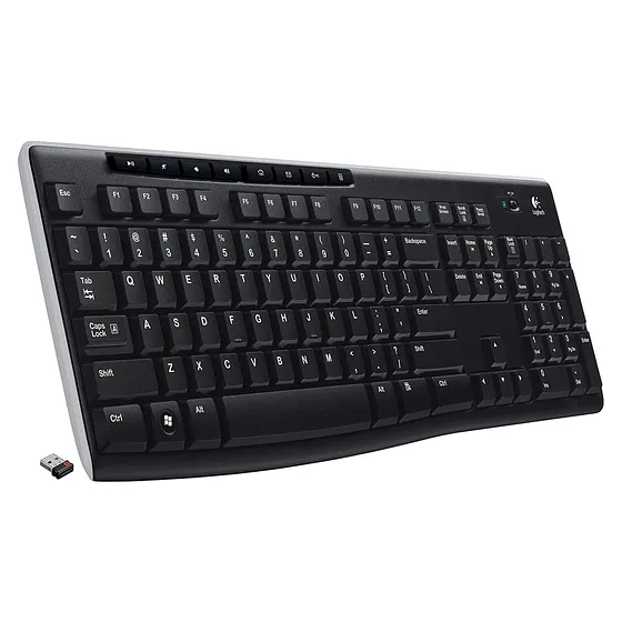 [060373] [K270-BLACK] Logitech - Teclado Inalambrico Normal [Español] [Negro]