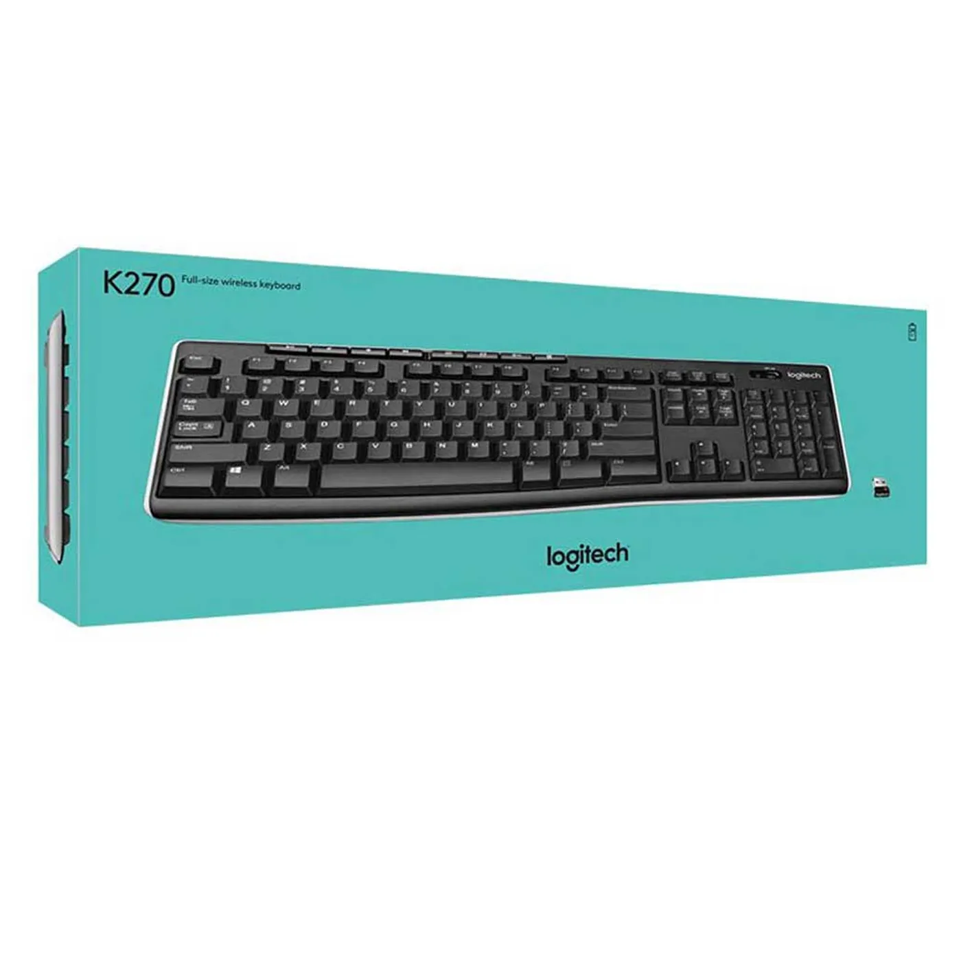 [060373] [K270-BLACK] Logitech - Teclado Inalambrico Normal [Español] [Negro]