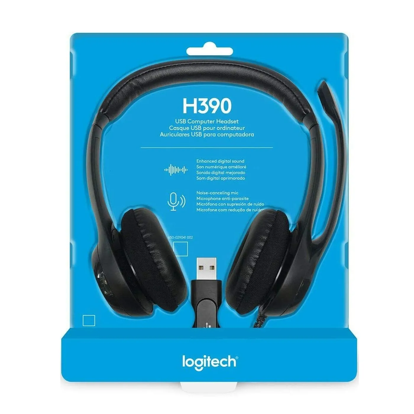 [060398] [H390] Logitech - Audifonos Estéreo con Micrófono para PC 981-000406