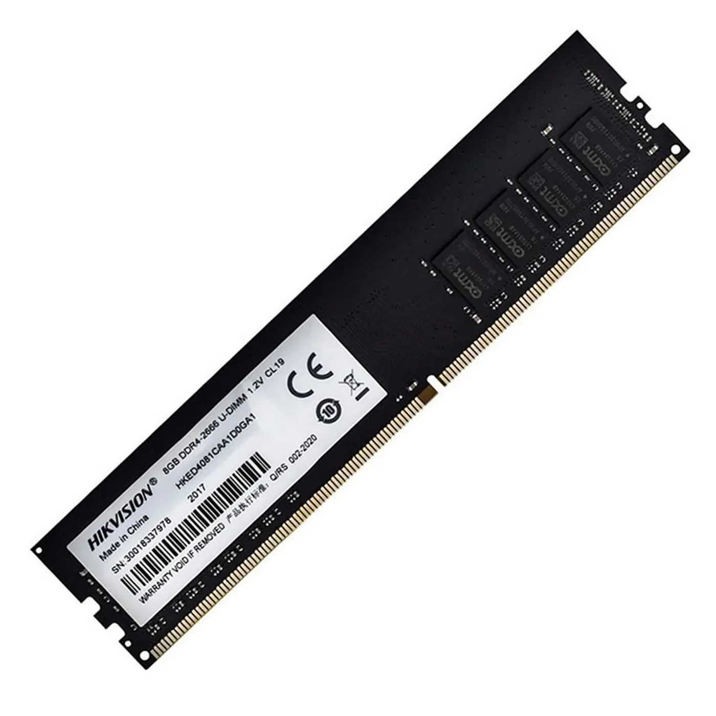 [060569] [HKED4081CBA1D0ZA1] Hikvision - Memoria RAM DDR4 8Gb Udimm 2666Mhz CL19 288 Pines Hikstorage