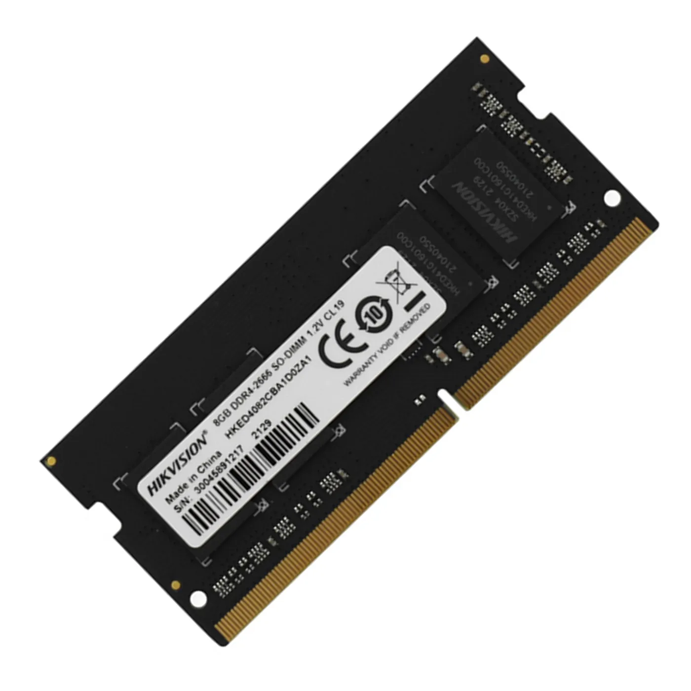 [060572] [HKED4082CBA1D0ZA1] Hikvision - Memoria RAM DDR4 8Gb Sodimm 2666Mhz CL19 204 Pines Hikstorage