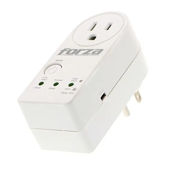 [060579] [FVP-1201B] Forza - Protector de Voltaje 120V 1800W [1] x NEMA Universal 5-15R Giro de 350°