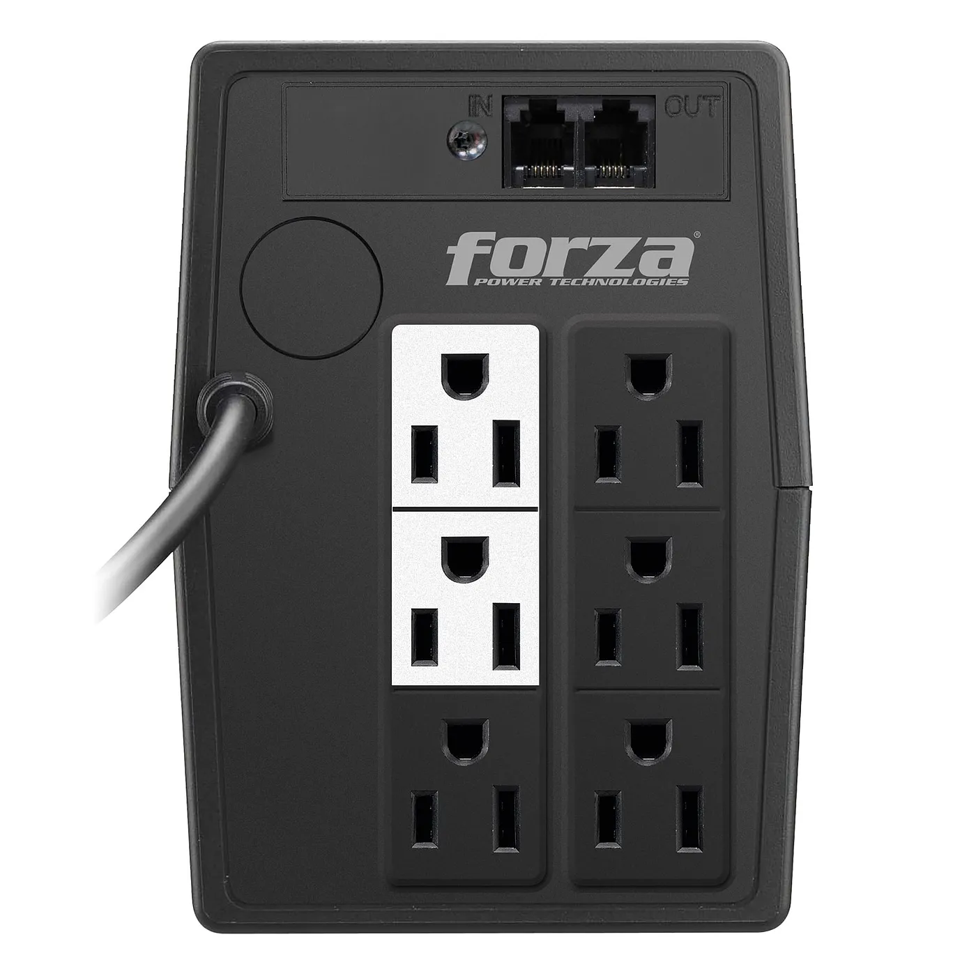 [060585] [NT-511] Forza - UPS Interactivo 500VA/250W 110V [6] x NEMA 5-15R + RJ11
