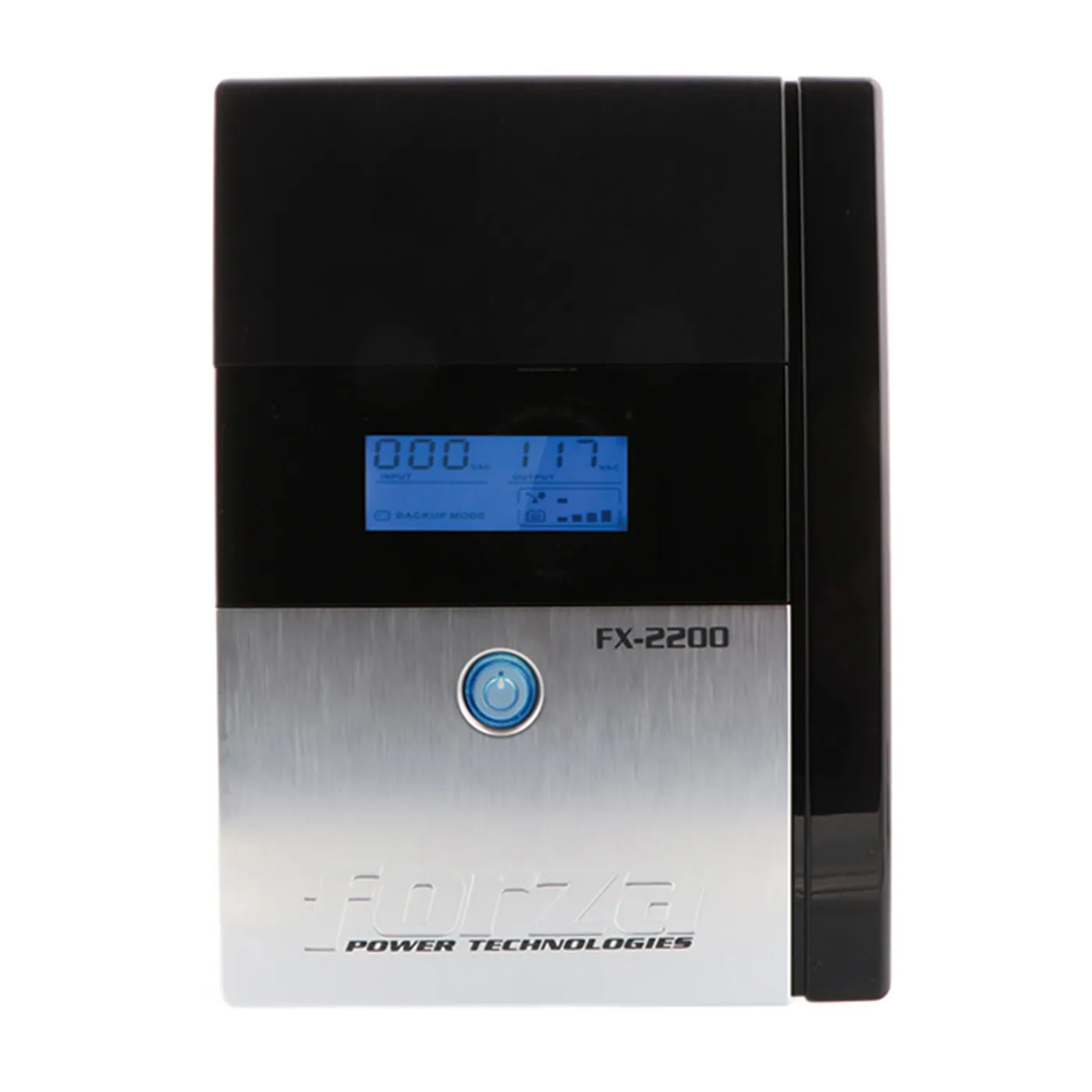 [060589] [FX-2200LCD] Forza - UPS Interactivo 2200VA/1200W Pantalla LCD 110V [8] x NEMA 5-15R + USB + Coaxial