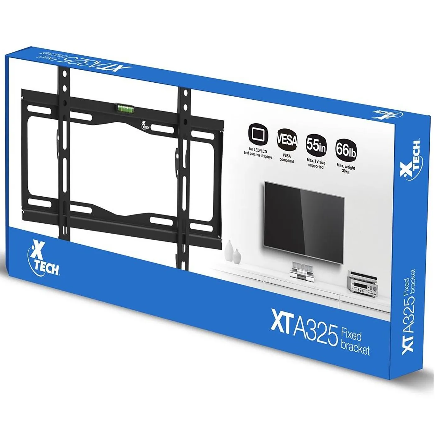 [060596] [XTA325] Xtech - Soporte/Base Fija para Pantallas 32 a 55 Pulgadas