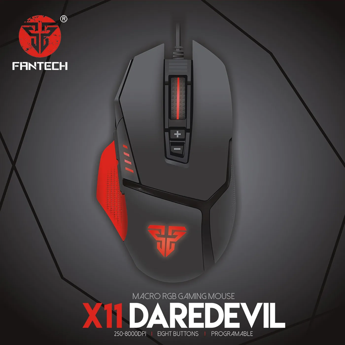 [060532] [X11] Fantech - Mouse Deredevil Gaming 