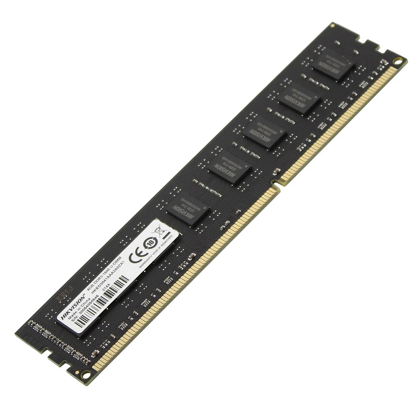 [060556] [HKED3041AAA2A0ZA1] Hikvision - Memoria RAM DDR3 4Gb Udimm 1600Mhz CL11 288 Pines Hikstorage
