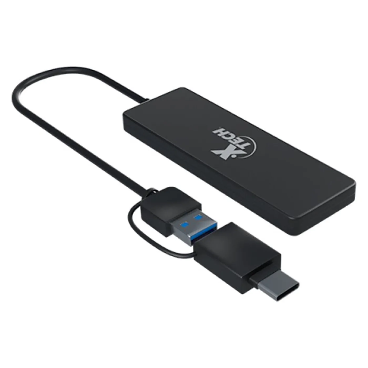 [060887] [XTC390] Xtech - Concentrador de 4 Puertos USB 3.0