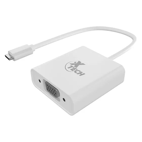 [060676] [XTC551] Xtech - Adaptador Tipo-C Macho a VGA Hembra