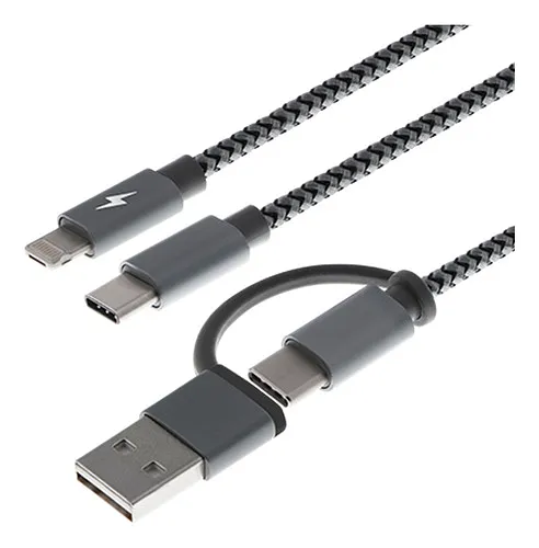 [060682] [XTC560] Xtech - Cable Multifuncional para Carga 5 en 1
