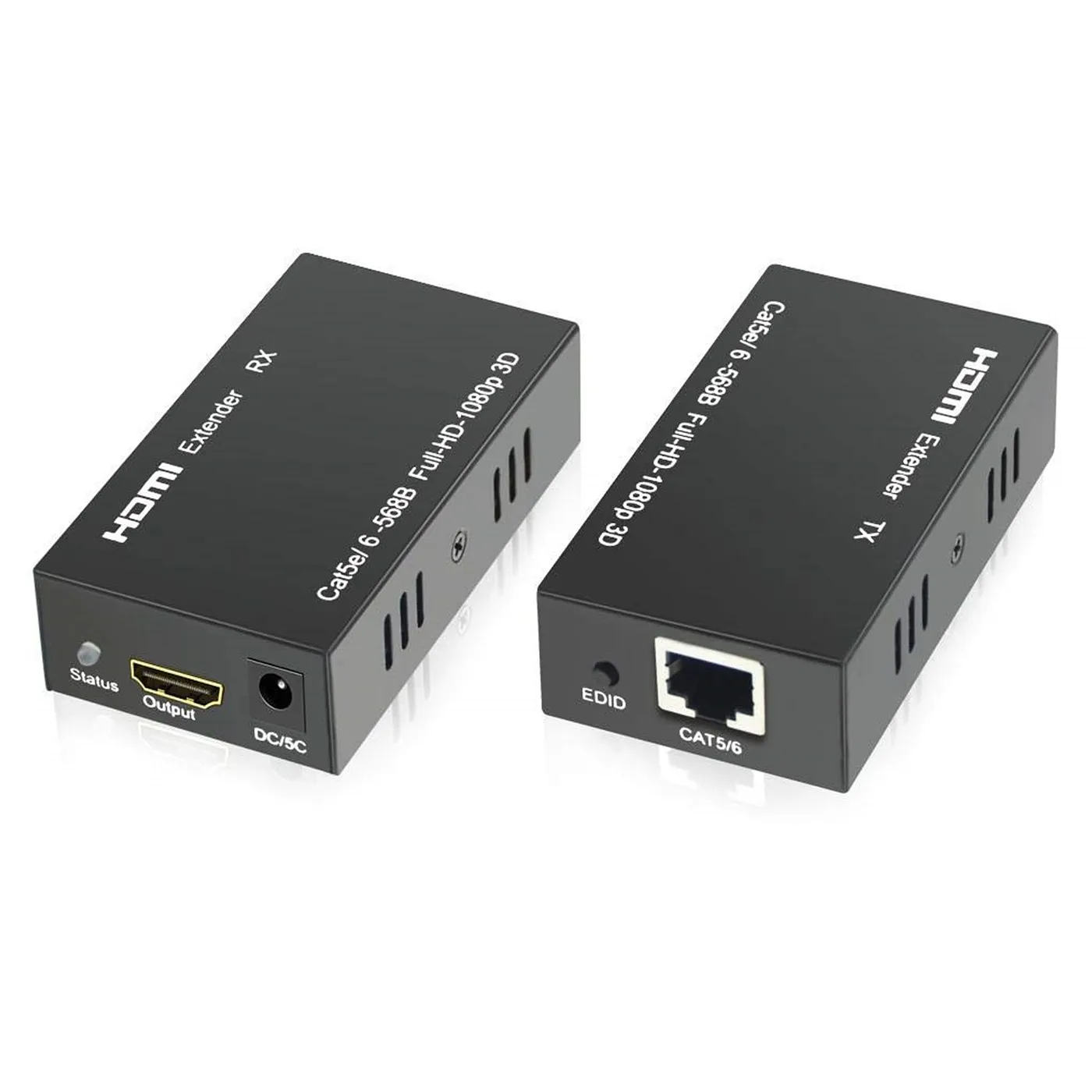 [060694] [STC-HDMIEXT60M] STC- Extensor HDMI Hembra a RJ45 Activo [60 Metros]