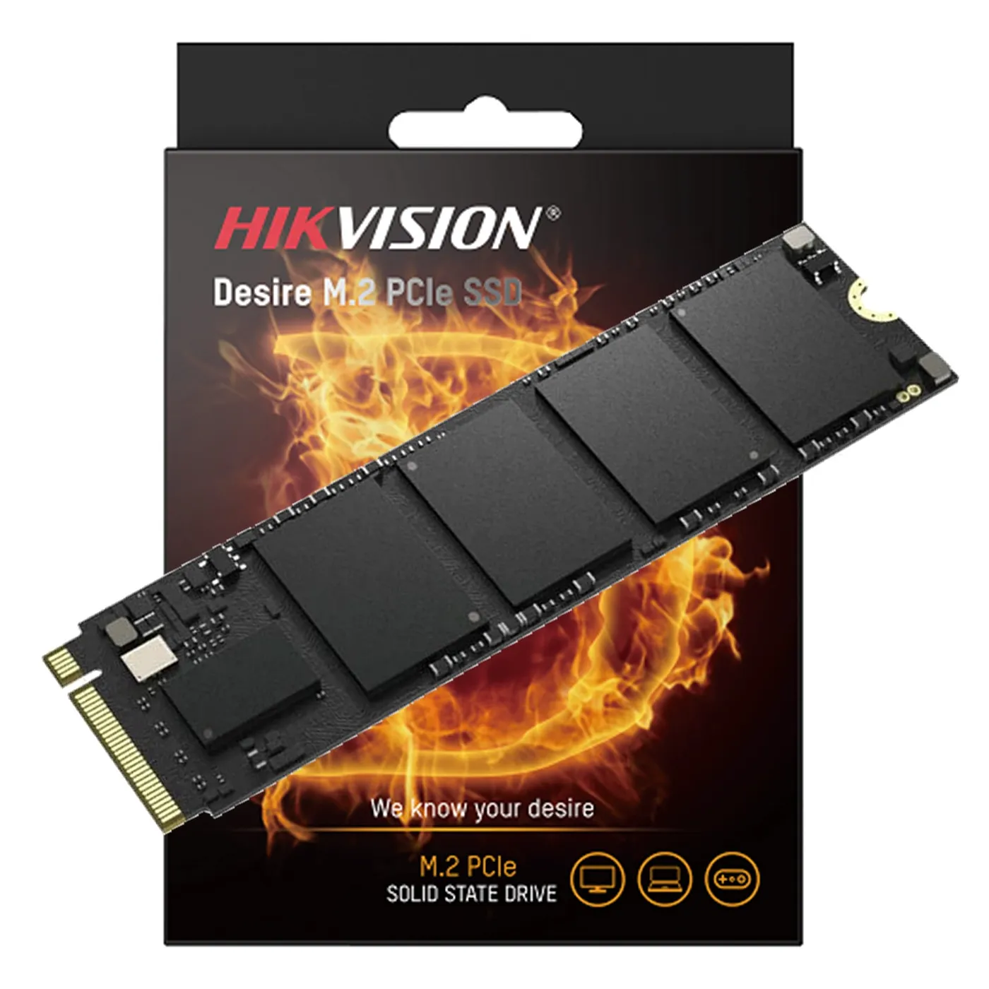 [060729] [HS-SSD-DESIRE[P]/512G] Hikvision - Disco de Estado Solido SSD para Gaming 512Gb M.2 Hikstorage