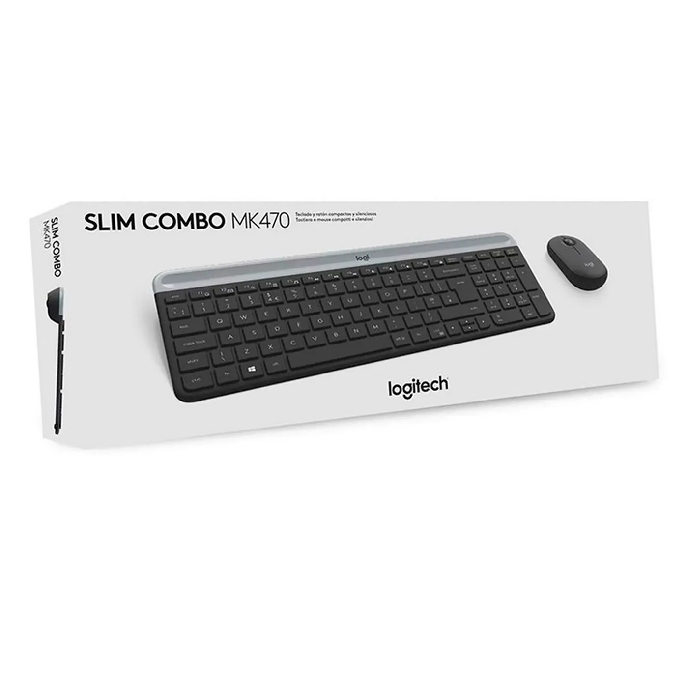 [060907] [MK470-BLACK] Logitech - Teclado + Mouse Inalambrico [Español] 