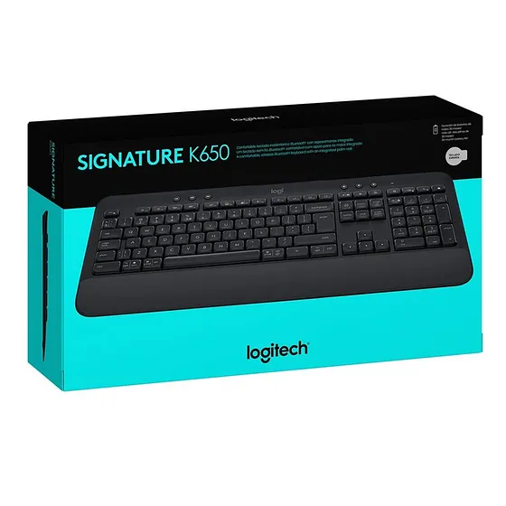 [060910] [K650-Negro] Logitech - Teclado Inalambrico Signature  [Español] 