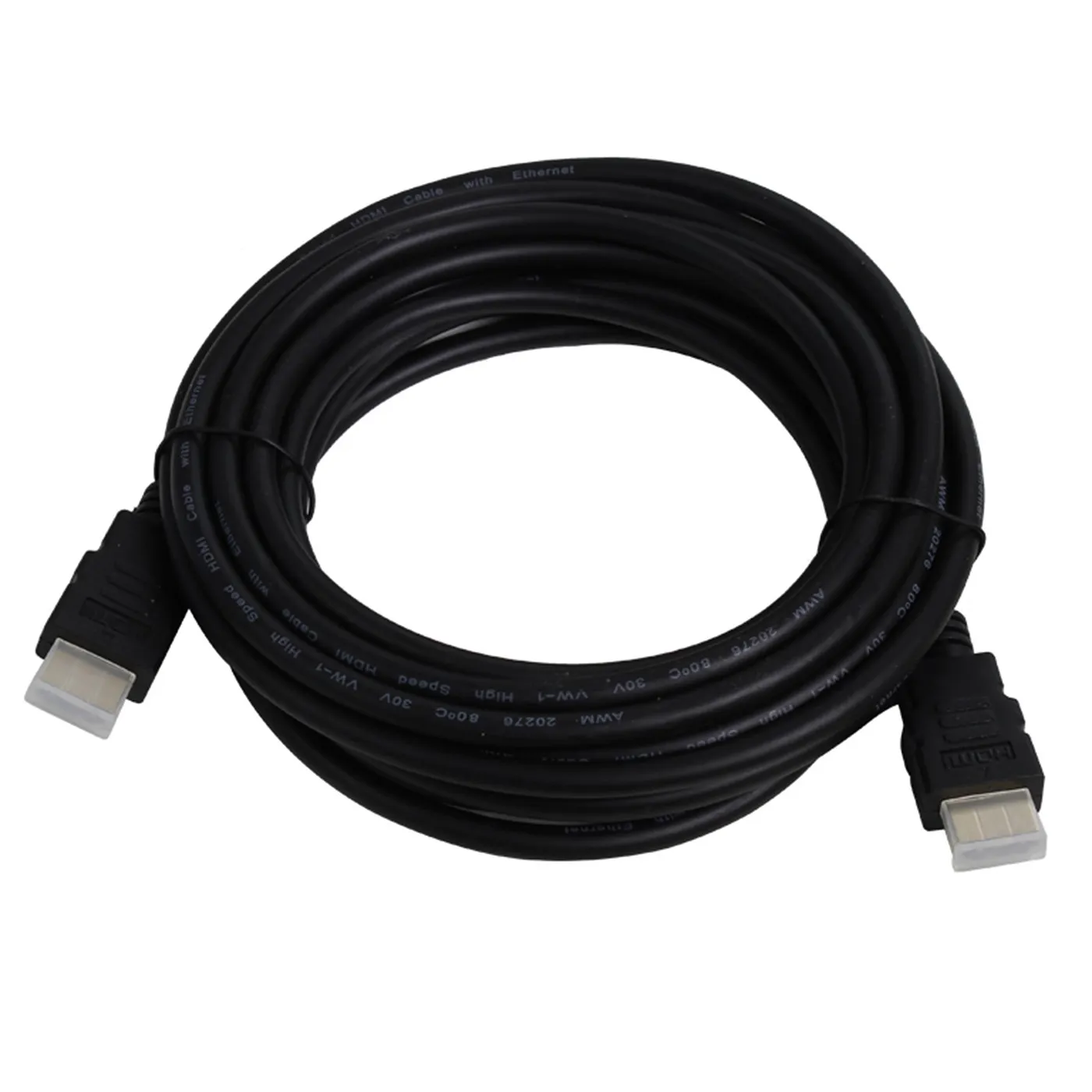 [060952] [STC-HDMI5M] STC - Cable HDMI Macho Doble HD Goma Negro [5 Metros]
