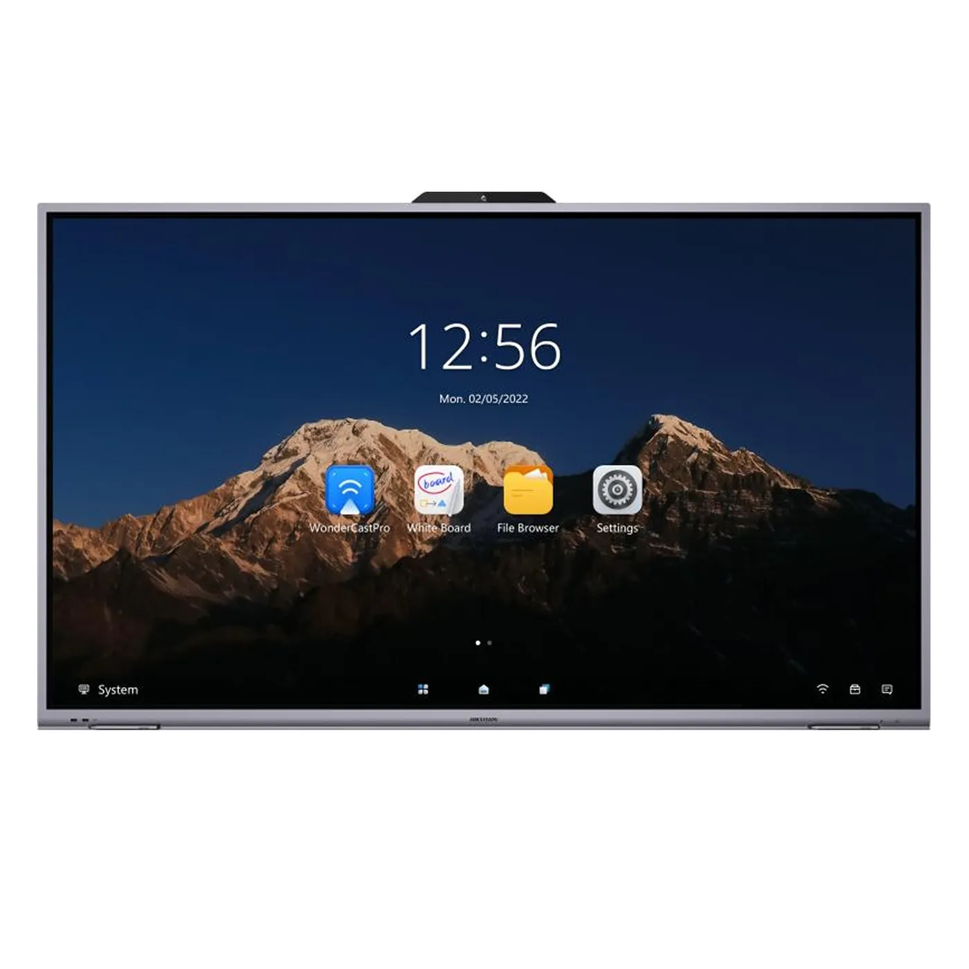 [060956] [DS-D5B86RB/D] Hikvision - Pantalla Interactiva Tactil Android 11 Ultra HD 4K 3840 × 2160 de 86" [Incluye Base de Pared]
