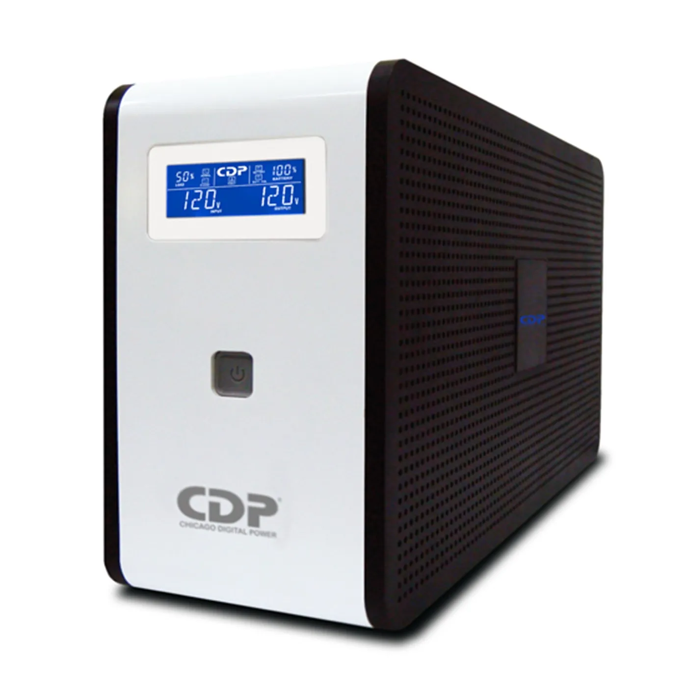 [061183] [R-SMART1010] CDP - UPS Interactivo con Regulador de 1000Va / 500W / 120V con Pantalla LCD 10 Salidas NEMA 5-15 [5 Salidas AVR/UPS + 5 Salidas Supresoras de Picos]