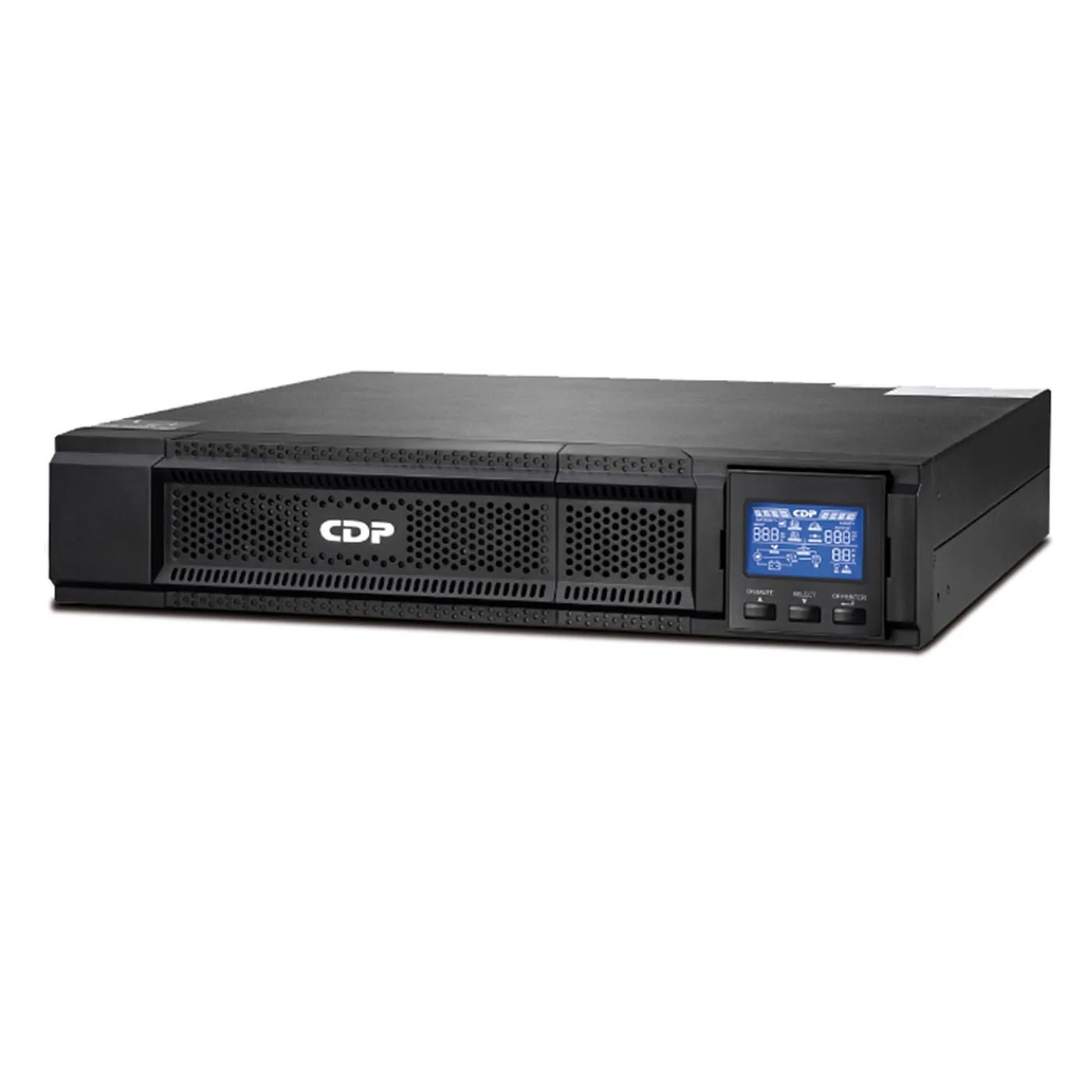 [061193] [UPO11-3RT] CDP - UPS de Rack/Torre En Linea de Doble Conversión Onda Senoidal para Rack 3000Va / 2700W / 120V con Pantalla LCD 6 Salidas 5-15R