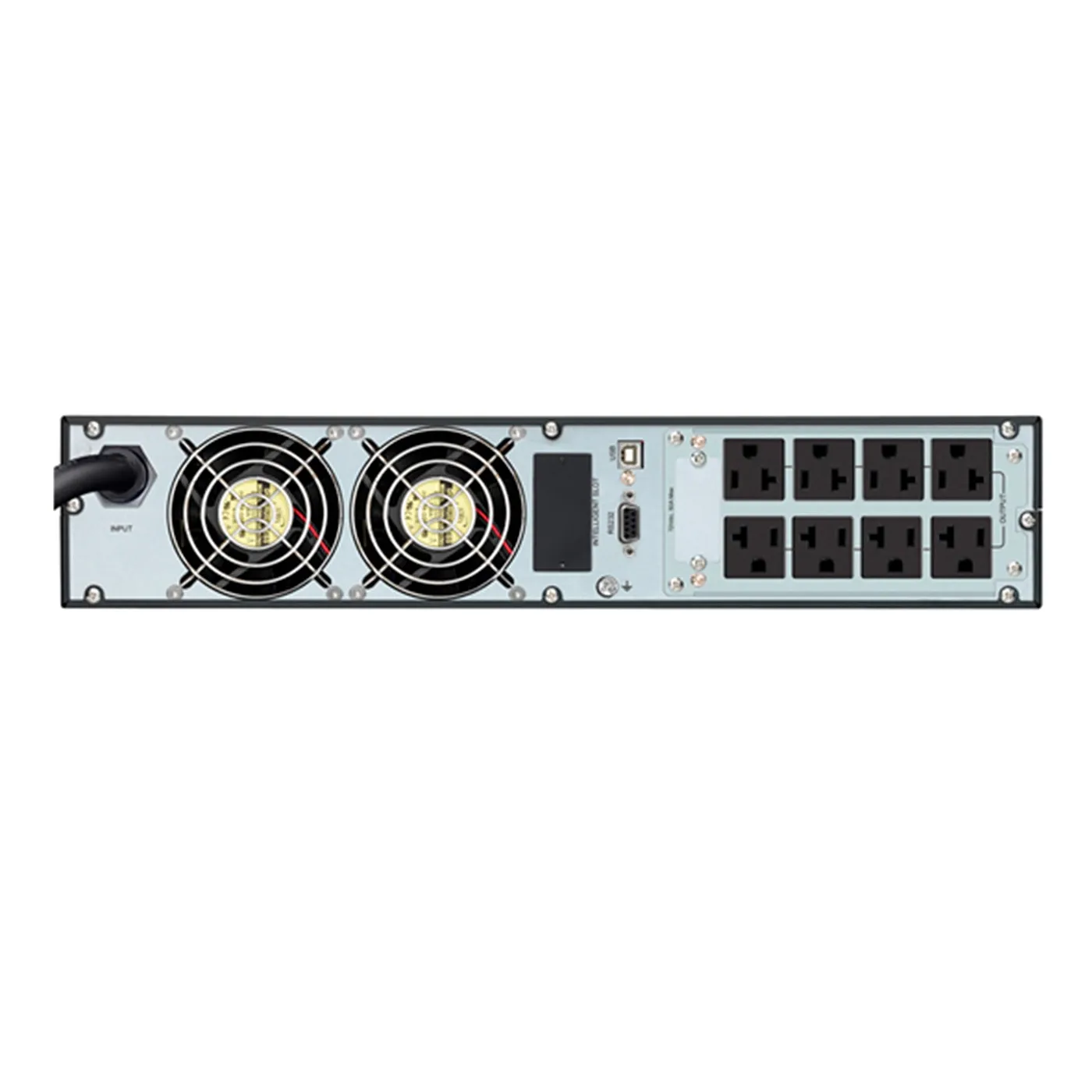 [061193] [UPO11-3RT] CDP - UPS de Rack/Torre En Linea de Doble Conversión Onda Senoidal para Rack 3000Va / 2700W / 120V con Pantalla LCD 6 Salidas 5-15R