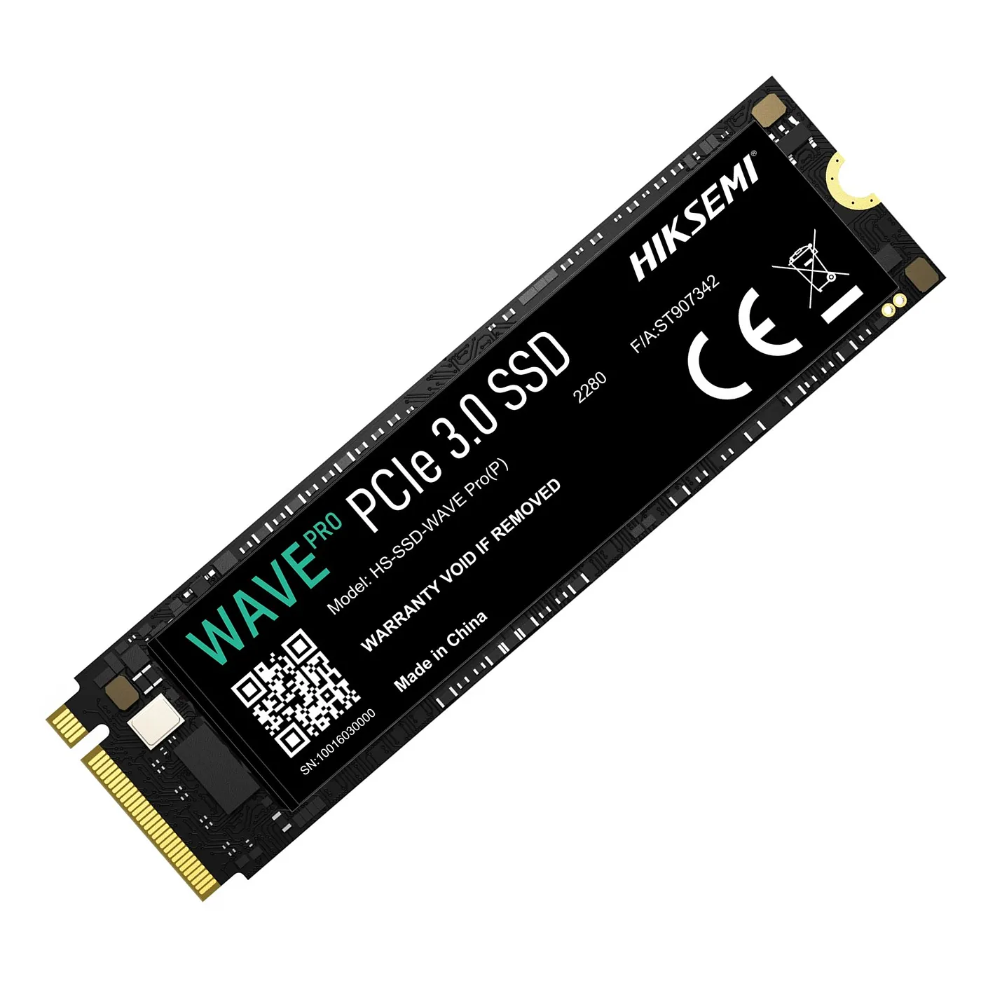 [061217] [HS-SSD-WAVE(P)-1024G] Hiksemi By Hikvision - Disco de Estado Solido SSD 1024Gb PCIe 3.0 NVMe 2500 MB/s M.2 2280