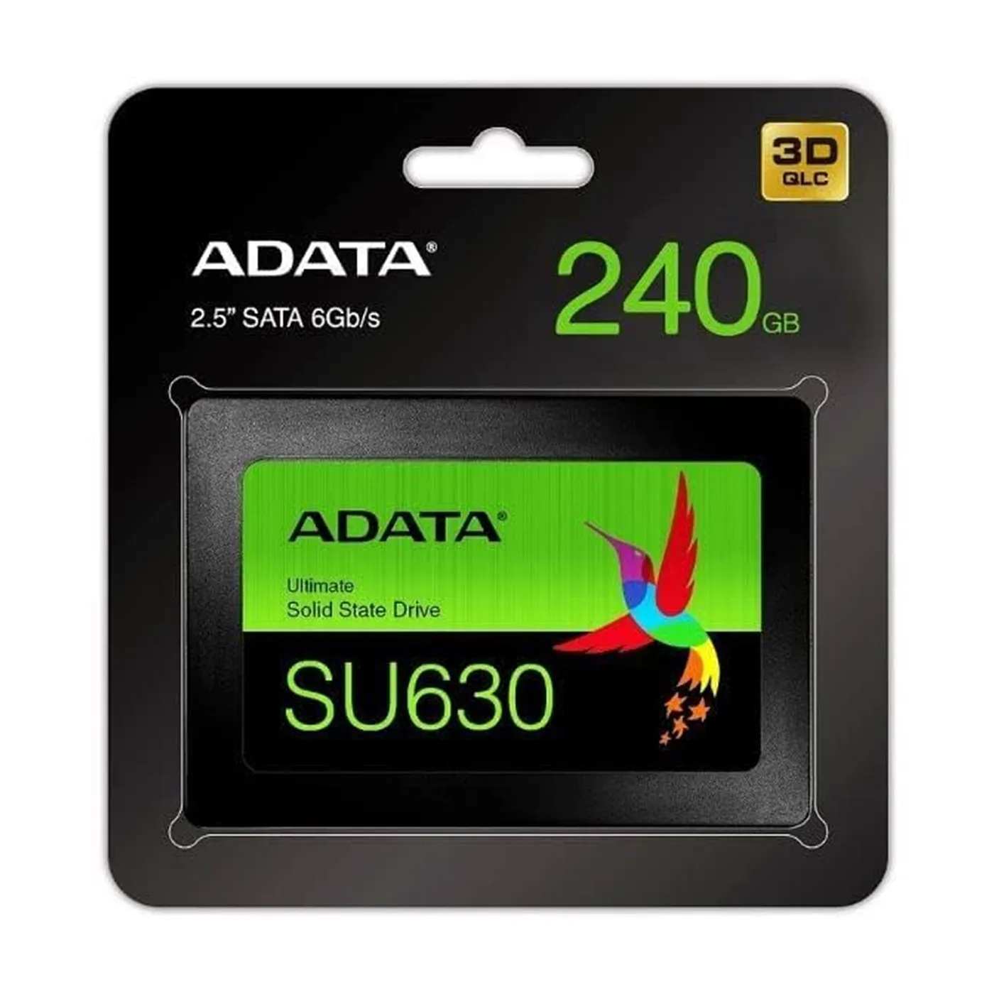 [061245] [ASU630SS-240GQ-R] Adata - Disco de Estado Solido SU630 SSD 240Gb 2.5" SATAIII