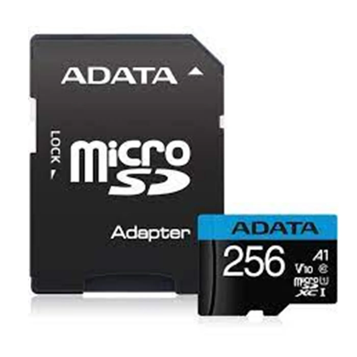 [061261] [AUSDX256GUICL10A1-RA1] Adata - Memoria Flash 256GB microSDXC UHS-I Clase 10 con Adaptador