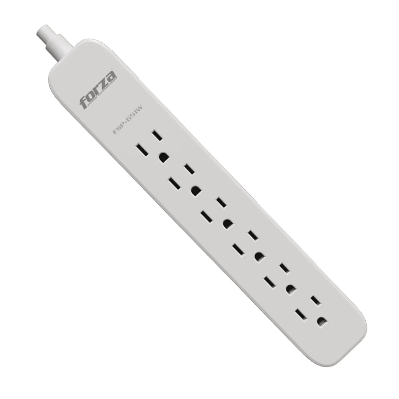 [061081] [FSP-651W] Forza - Protector de Sobretension 1625W/1000J 120V/240V [6] Tomas