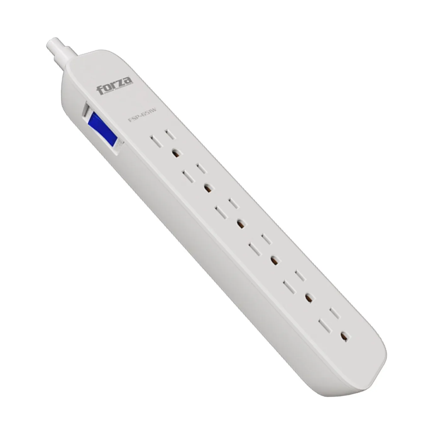[061081] [FSP-651W] Forza - Protector de Sobretension 1625W/1000J 120V/240V [6] Tomas