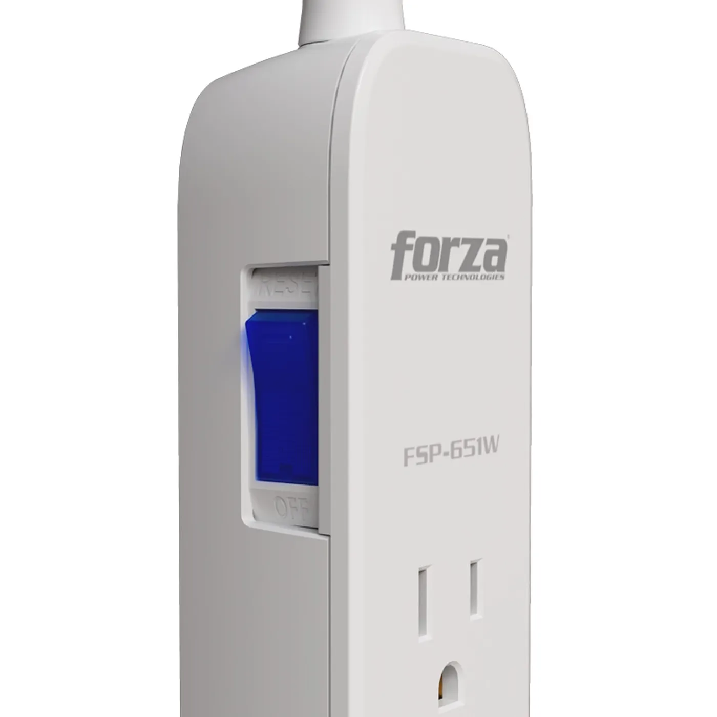 [061081] [FSP-651W] Forza - Protector de Sobretension 1625W/1000J 120V/240V [6] Tomas