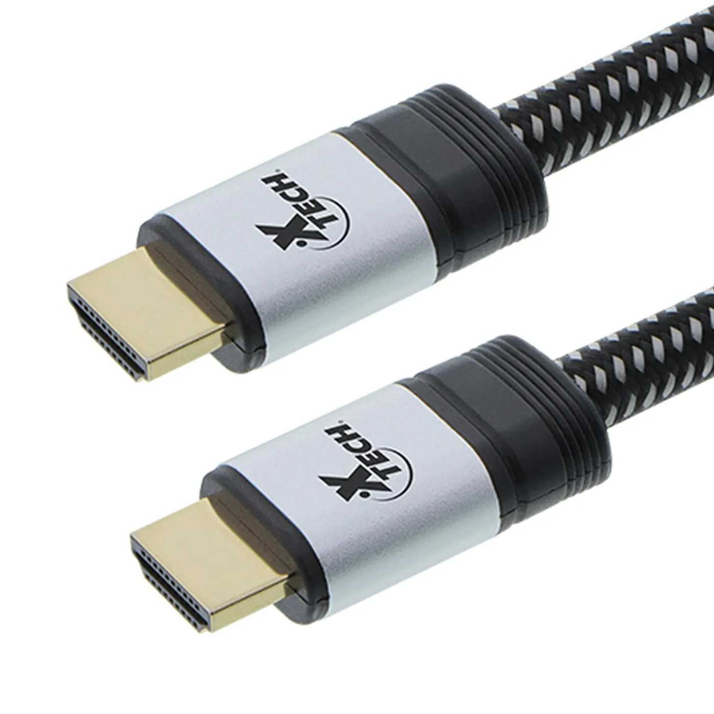 [061099] [XTC626] Xtech - Cable trenzado HDMI Macho a Hdmi Macho Alta Velocidad 3840x2160P a 60H