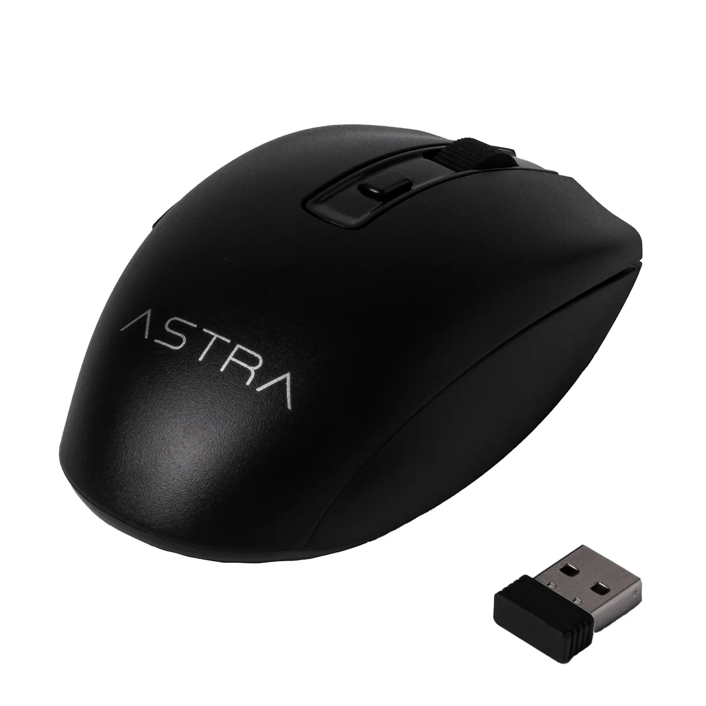 [061401] [GW224BK] Astra - Mouse Inalambrico USB 6 Botones 1600 DPI [Negro]
