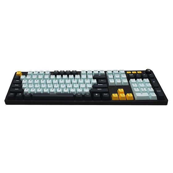 [061465] [MK893S-BK-BLNV(BL)] Fantech - Teclado Atom107S Cableado SW Azul [Mizu Sky]