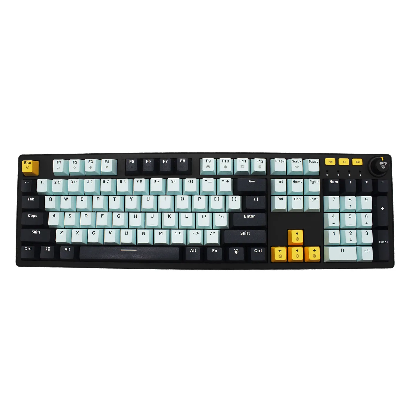 [061466] [MK893S-BK-BLNV(RD)] Fantech - Teclado Atom107S Cableado SW Rojo [Mizu Sky]
