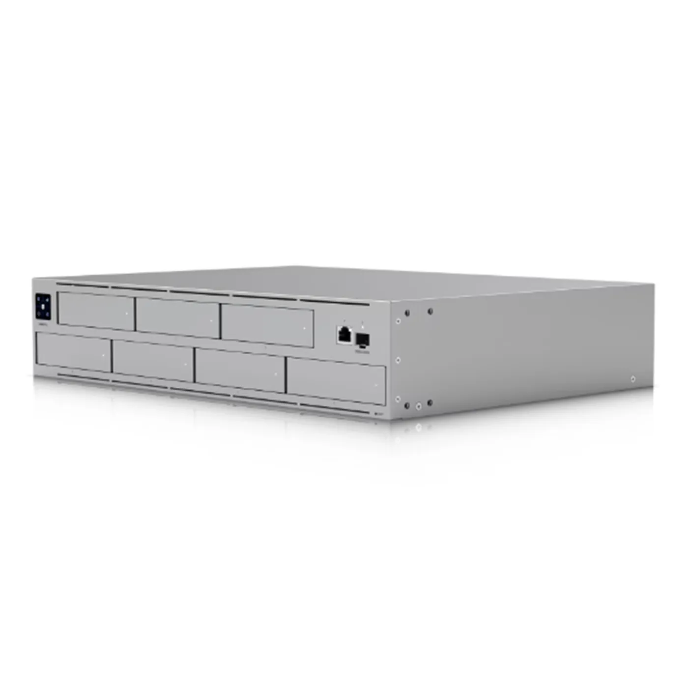 [061608] [UNAS-Pro] Ubiquiti - UNAS Pro Servidor de Almacenamiento en Red de 2U Rack con (7) Bahías para HDD/SSD de 2.5/3.5" con 1 Puerto Gb y 1 Puerto SFP+ 10G