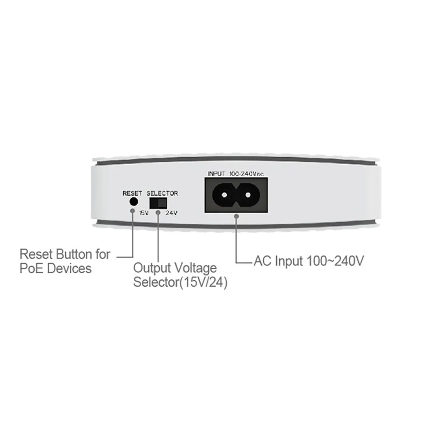 [061624] [DS-UPS18D-Z(O-STD)/US] Hikvision - Mini UPS Portatil Puertos 18W 8000mAh USB (5V-2Amp) DC (5V-2Amp / 9V-1Amp / 12V-1Amp) y PoE (PoE 15V 0.8Amp / 24V 0.5Amp)