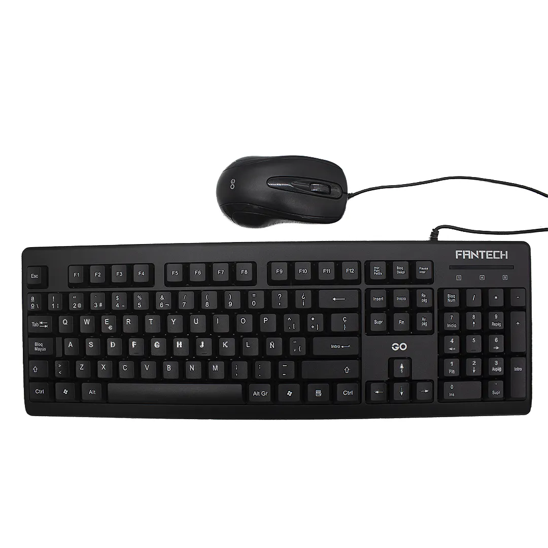 [061478] [KM-103(SP)] Fantech - Teclado+Mouse Go KM-103 Cableado (ESP)