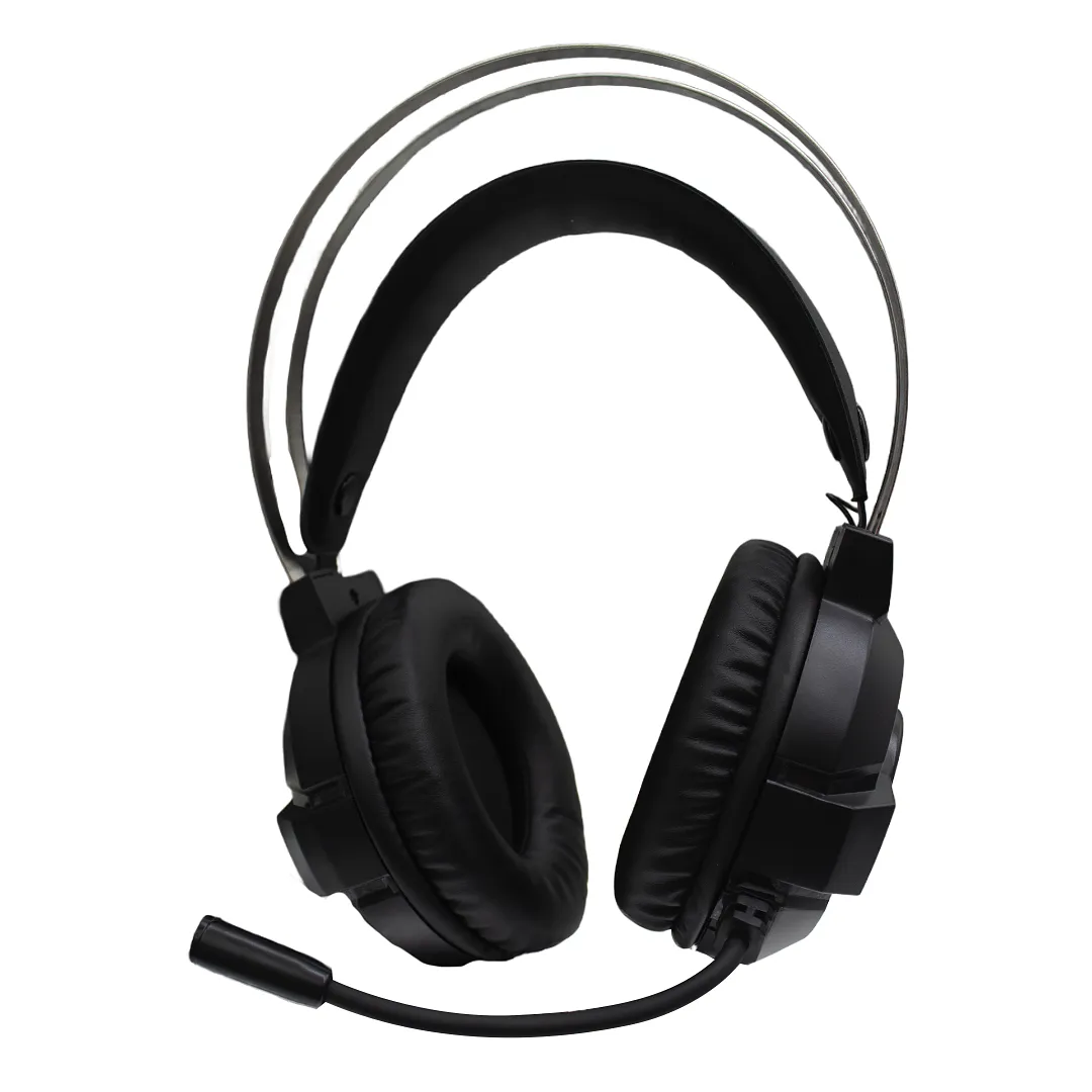 [061483] [XTH-565] Xtech - Audifonos Morrighan Alámbricos Gaming stereo iluminación led TRS + USB con micrófono