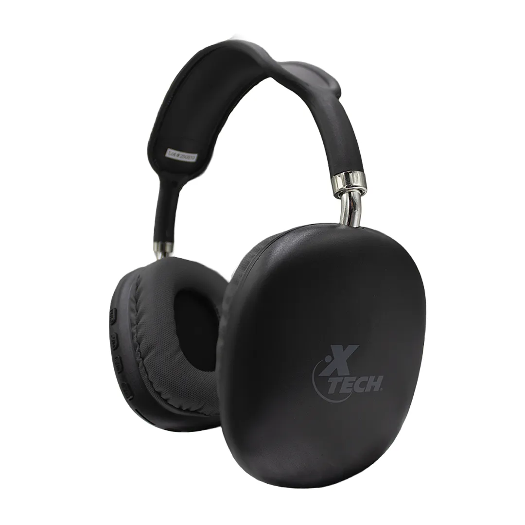 [061486] [XTH-614] Xtech - Audifonos Aurax Inalámbricos con Micrófono estereo Negro