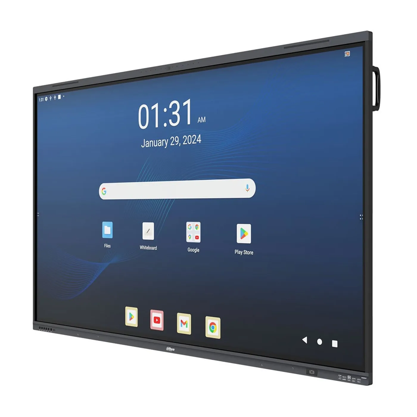 [061564] [DHI-LPH86-MC480-U] Dahua - Pantalla Interactiva Tactil 86" Android 15 Ultra HD 4K 3840×2160 de 75" Camara Web 8MP