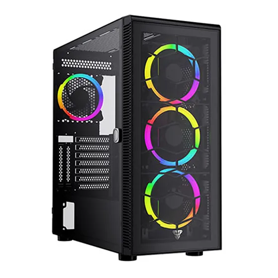 [061567] [CG82-BK] Fantech - Case  Hexa XL eATX + 4 Fans [Negro]