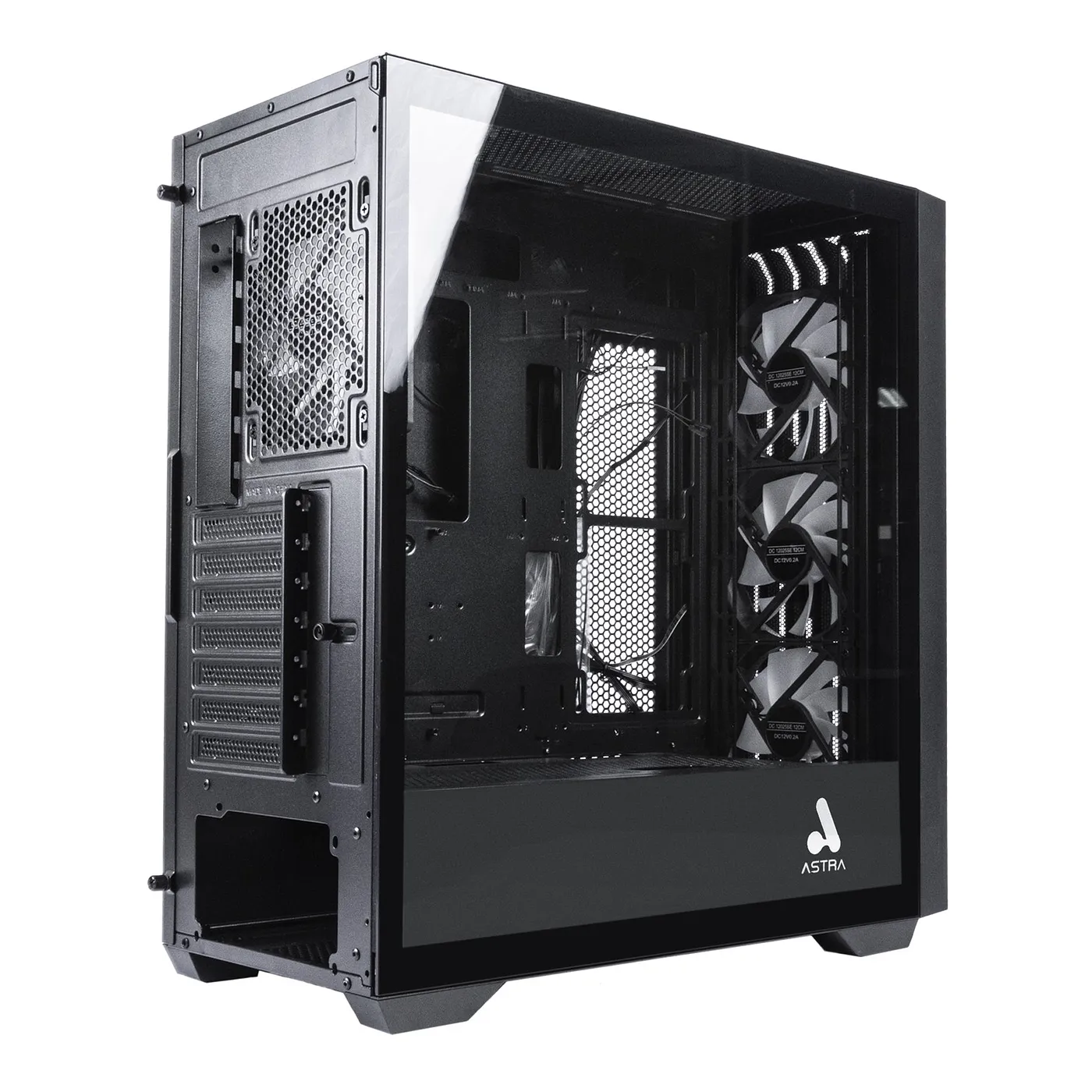 [061694] [ASC16] Astra - Case Gaming  4 FAN RGB  [Negro]