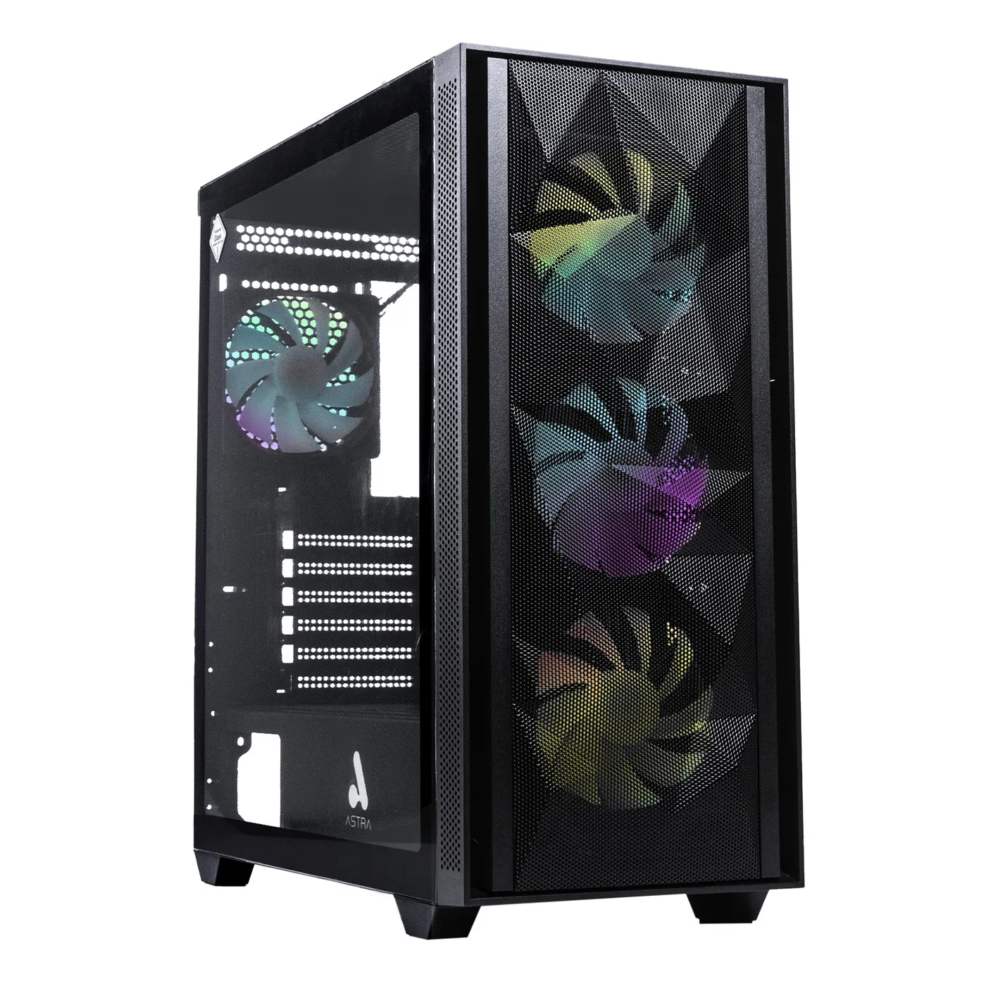 [061695] [ASE622] Astra - Case Gaming 3 FAN RGB  [Negro]
